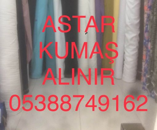  astar kumaş alınır 