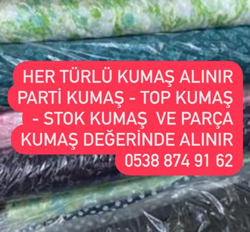 Stok dokuma kumaş alınır 