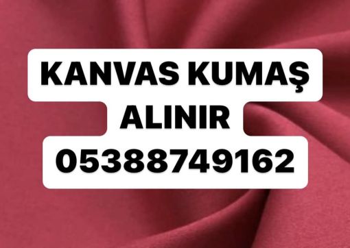  kanvas kumaş alınır 