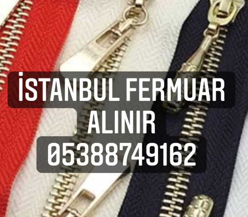 Fermuar alınır | 05388749162| fermuar alım satımı | Her çeşit fermuar alınır | Mont fermuarı 