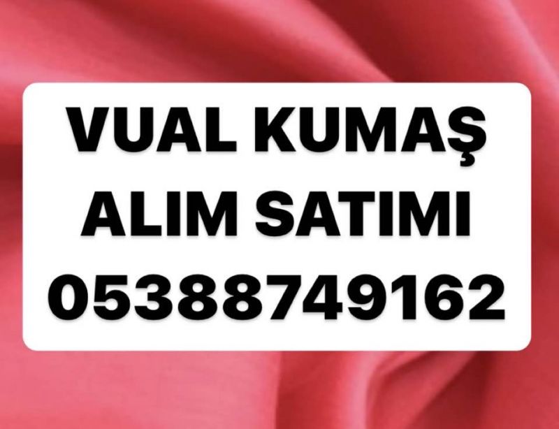 Viskon Vual kumaş Alınır |05388749162| 40/1 Vual kumaş